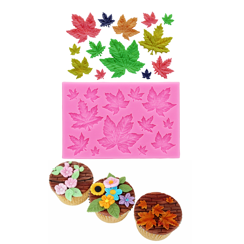Resin Art Clay - GJ-61 DIY liść liść liść klonu