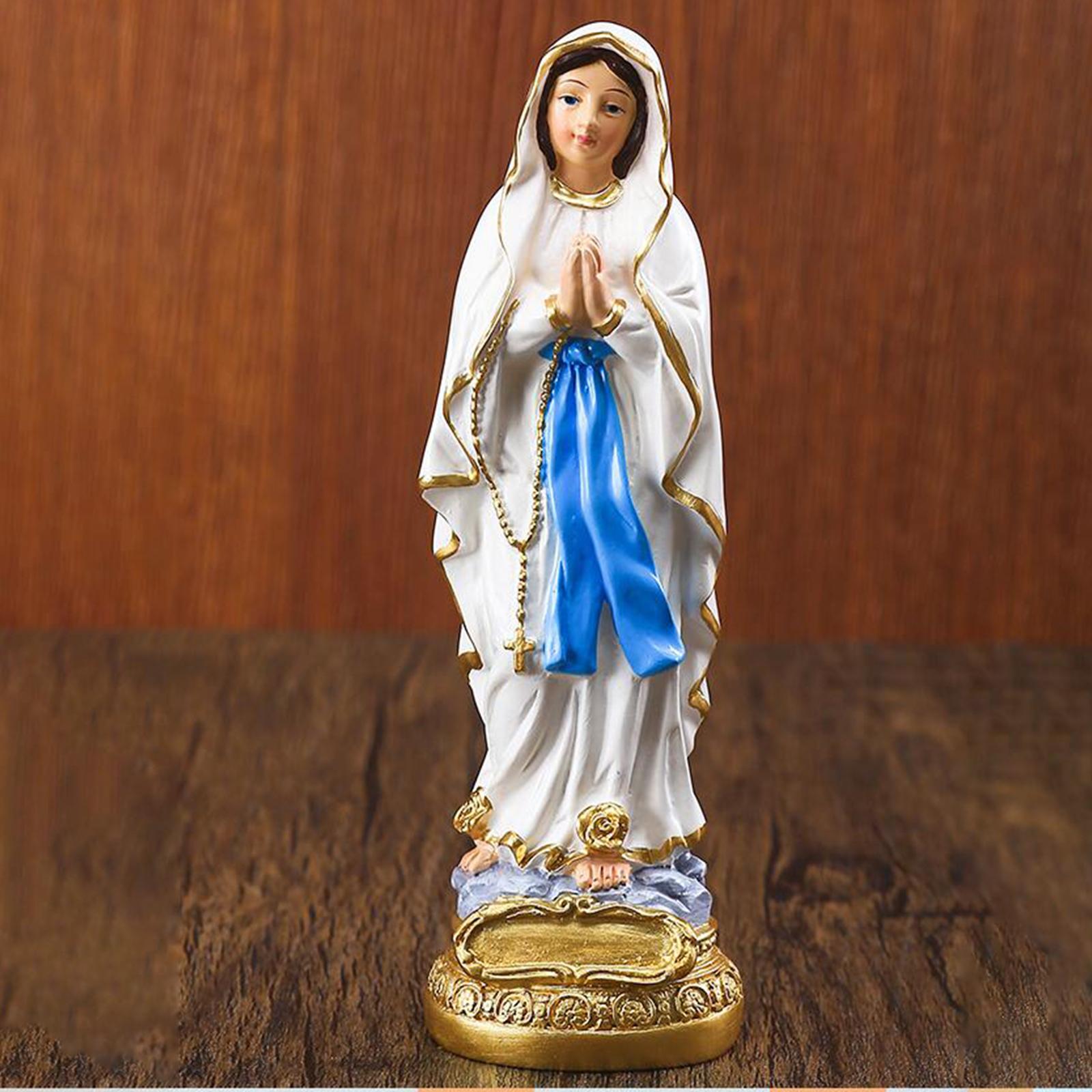 Resin Art Mary - Figurka Matki Boskiej, rzeźba, dekoracja domu,