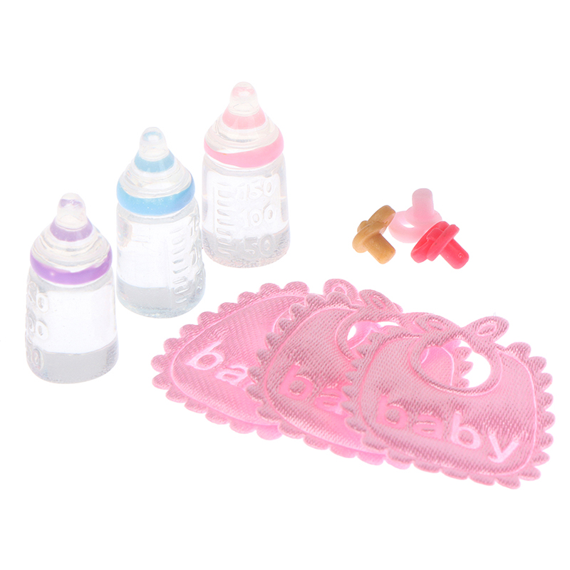 Resin Art Bottle - 3 szt. 1:12 domek dla lalek