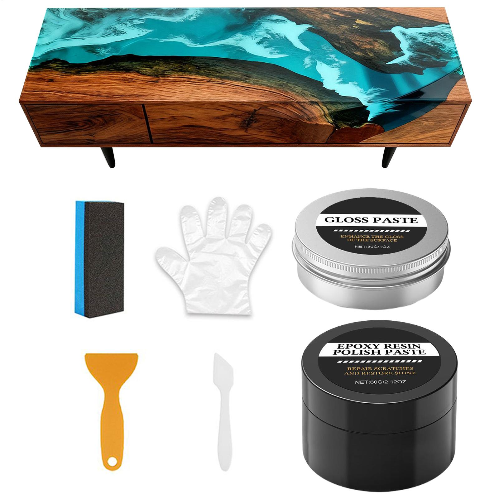 Resin Art Resin - Zestaw do polerowania żywicy epoksydowej -
