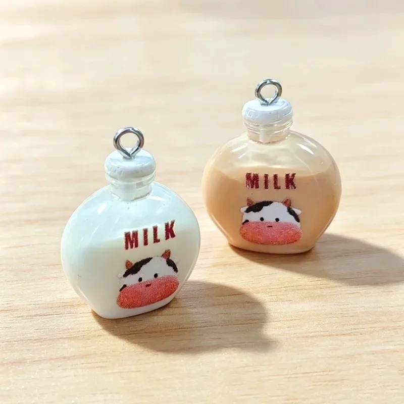 Resin Art Bottle - 10 szt. Urocze Małe Zawieszki z