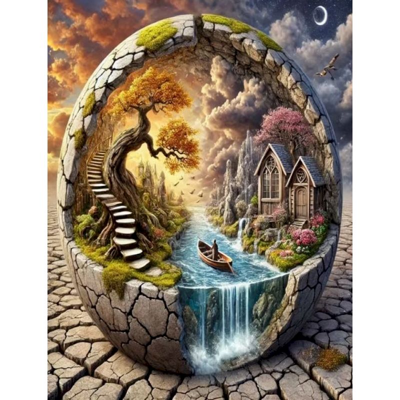 Resin Art Ideas - Zestawy do malowania diamentami 5D dla