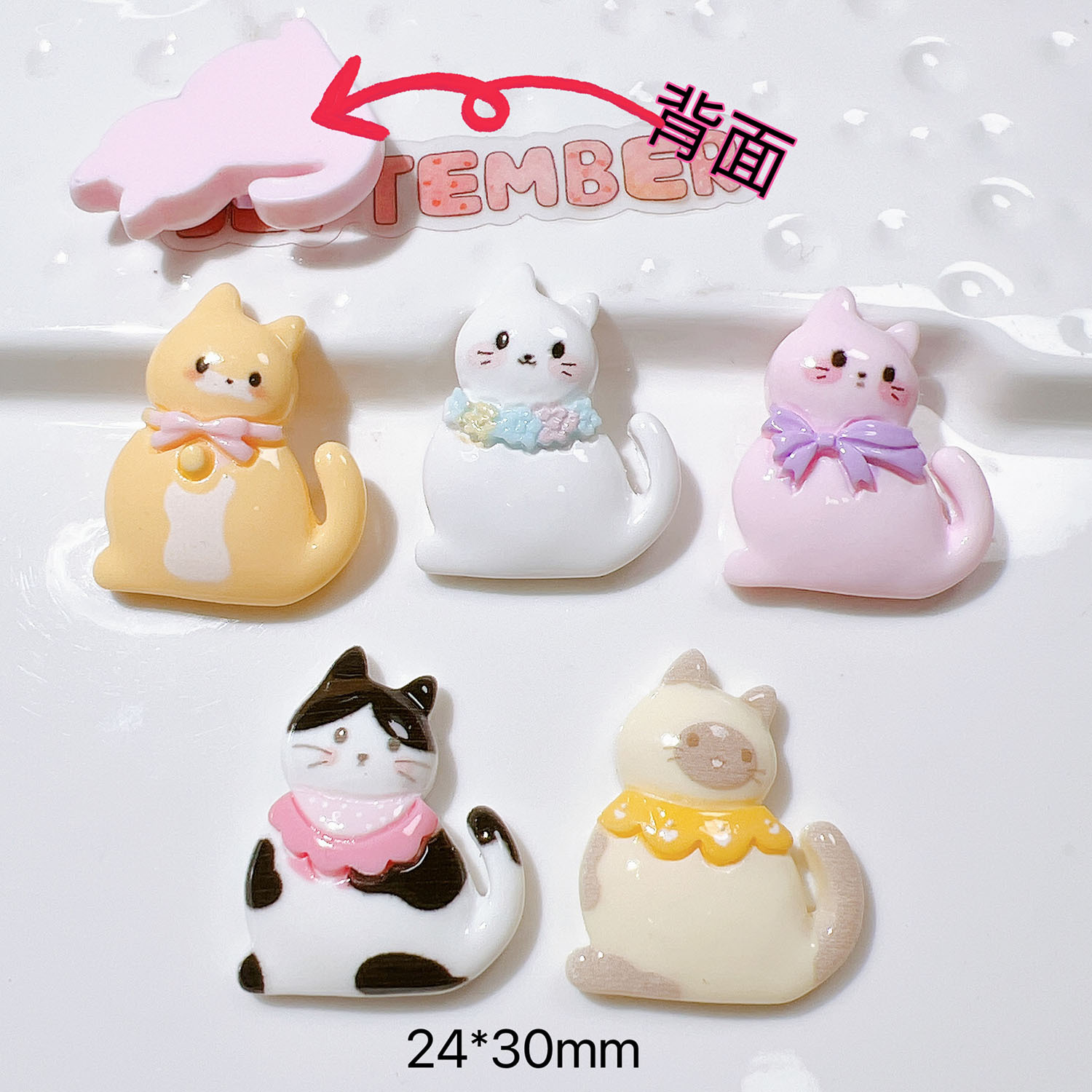 10/20 szt. Urocze kokardki z m – Resin Art Earrings Material recenzja i cena