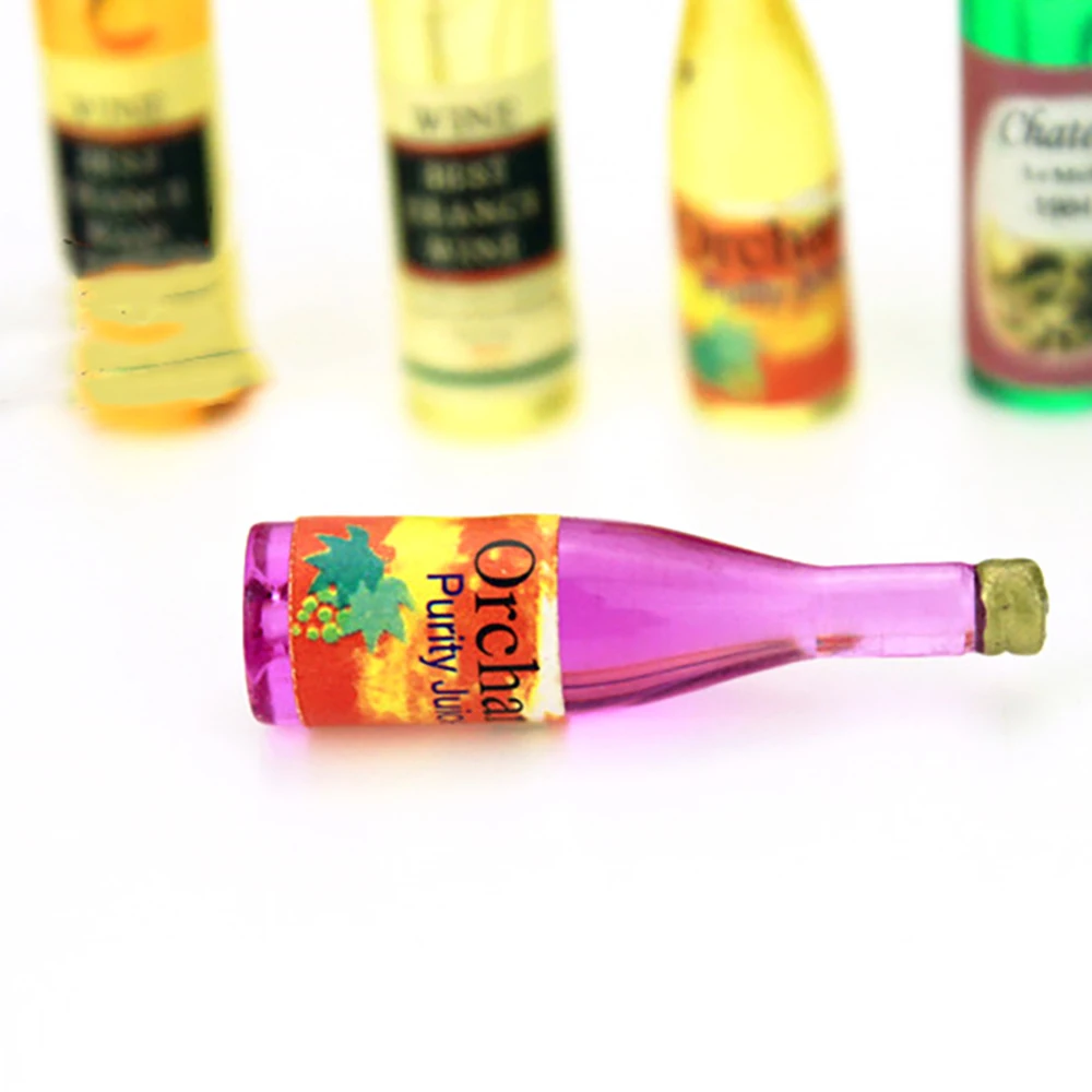6 sztuk 1/12 domek dla lalek m – Resin Art Bottle recenzja i cena
