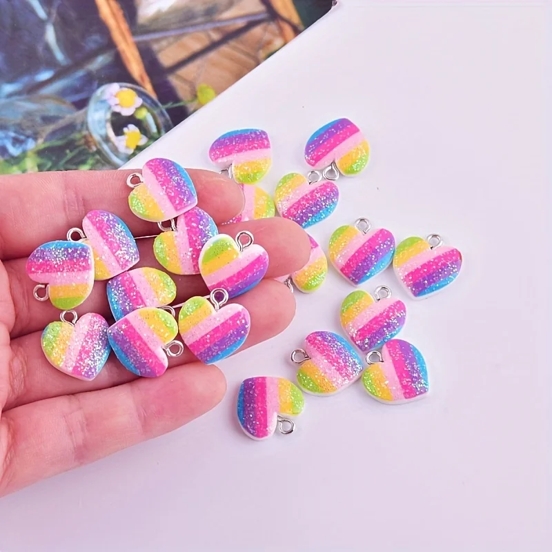10 szt. Kolorowe zawieszki z ż – Resin Art Supplies Near Me recenzja i cena