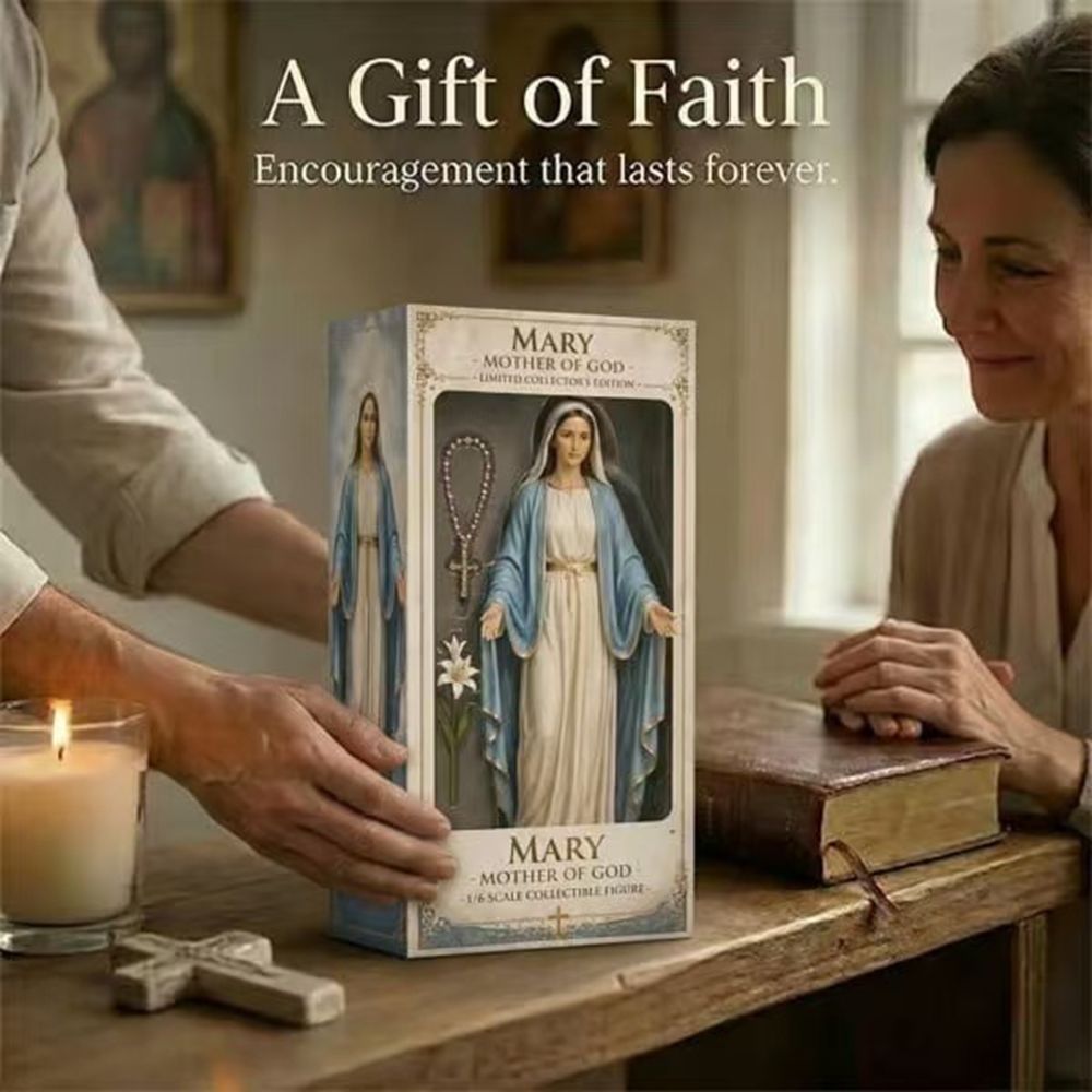 Figurka Matki Boskiej na biurk – Resin Art Mary recenzja i cena