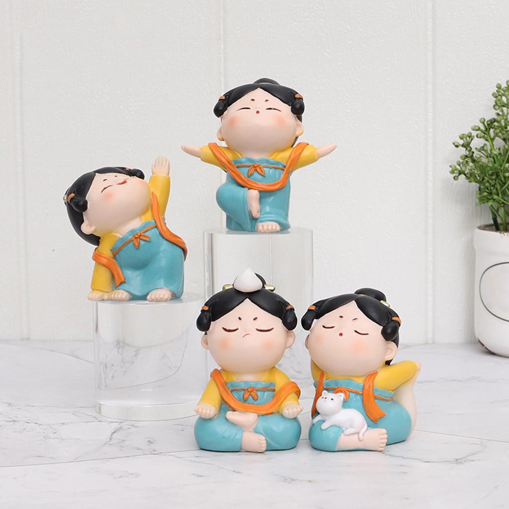 Urocza chińska statuetka jogin – Resin Art Studio recenzja i cena