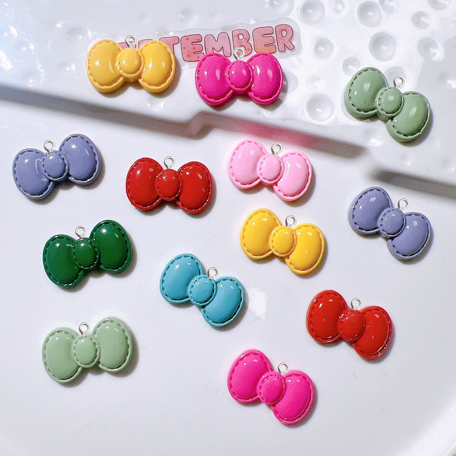 10 szt. Uroczych zawieszek z ż – Resin Art Earrings Material recenzja i cena