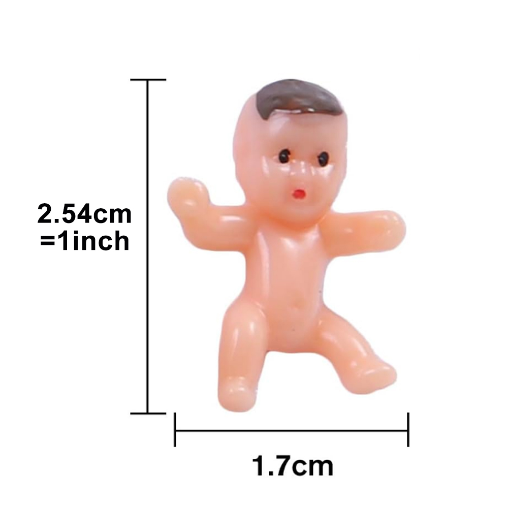 30/60/100Pcs Mini Plastic Babi – Resin Art Bottle recenzja i cena