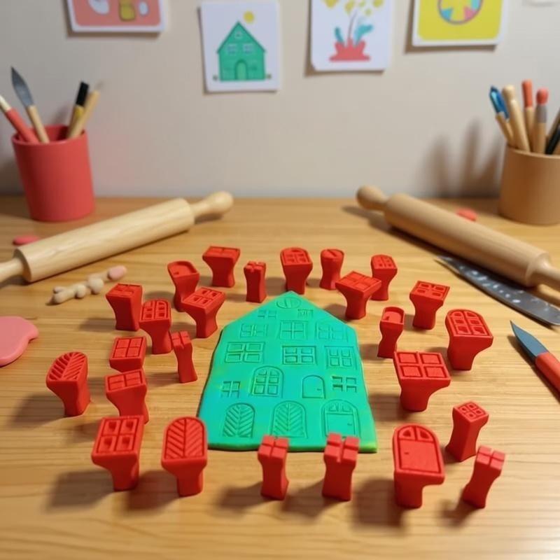 Zestaw 25 stempli i narzędzi d – Resin Art Clay recenzja i cena