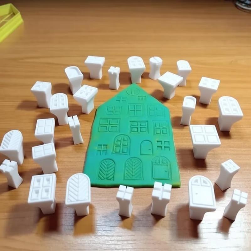 Zestaw 25 stempli i narzędzi d – Resin Art Clay recenzja i cena