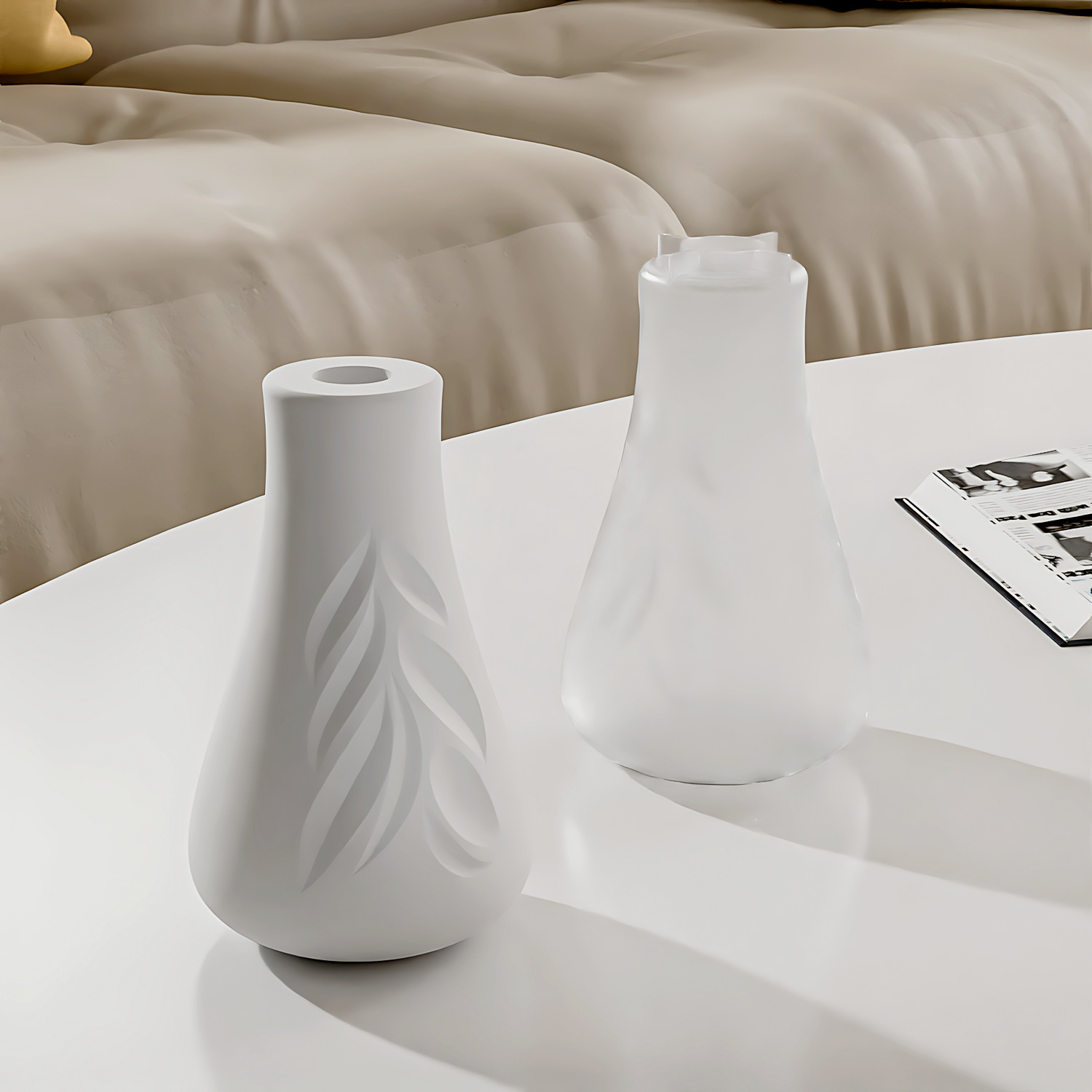 Tekstura liścia Wazon Formy si – Resin Art Bottle recenzja i cena