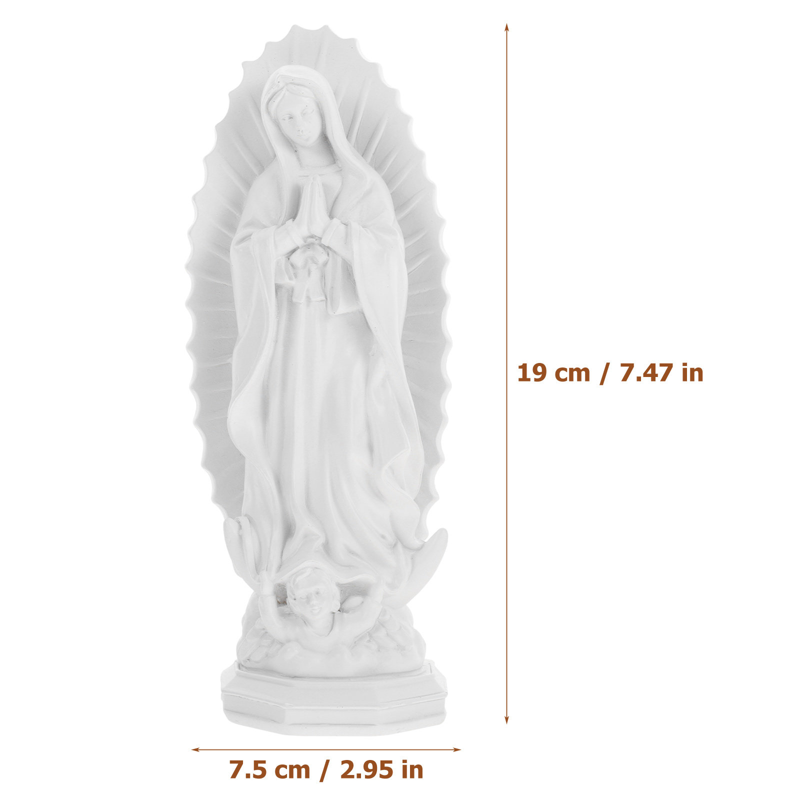 Rzeźba Maryjna z żywicy, statu – Resin Art Mary recenzja i cena