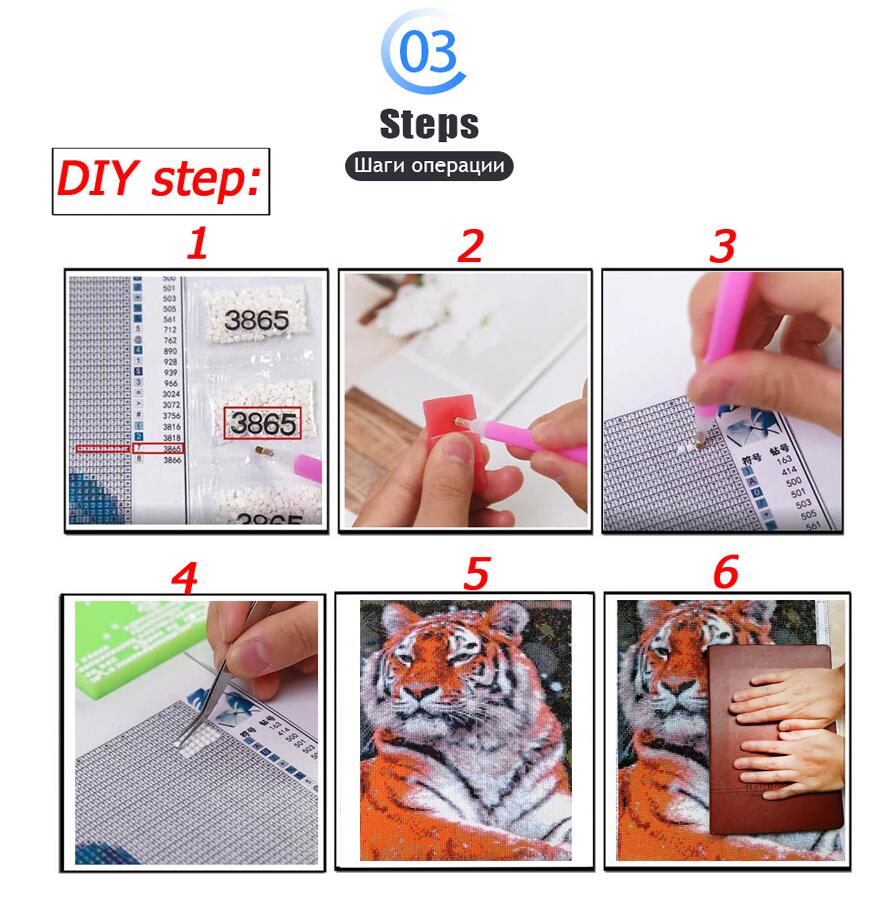 5D DIY obraz z haftem diamento – Resin Art Mary recenzja i cena