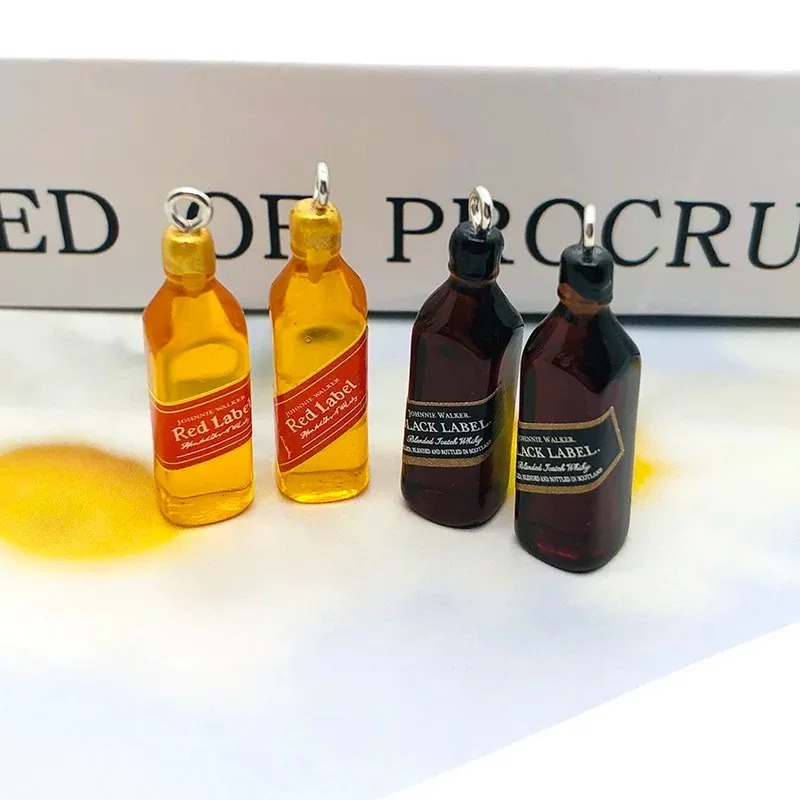10 szt. Miniaturowe zawieszki  – Resin Art Bottle recenzja i cena