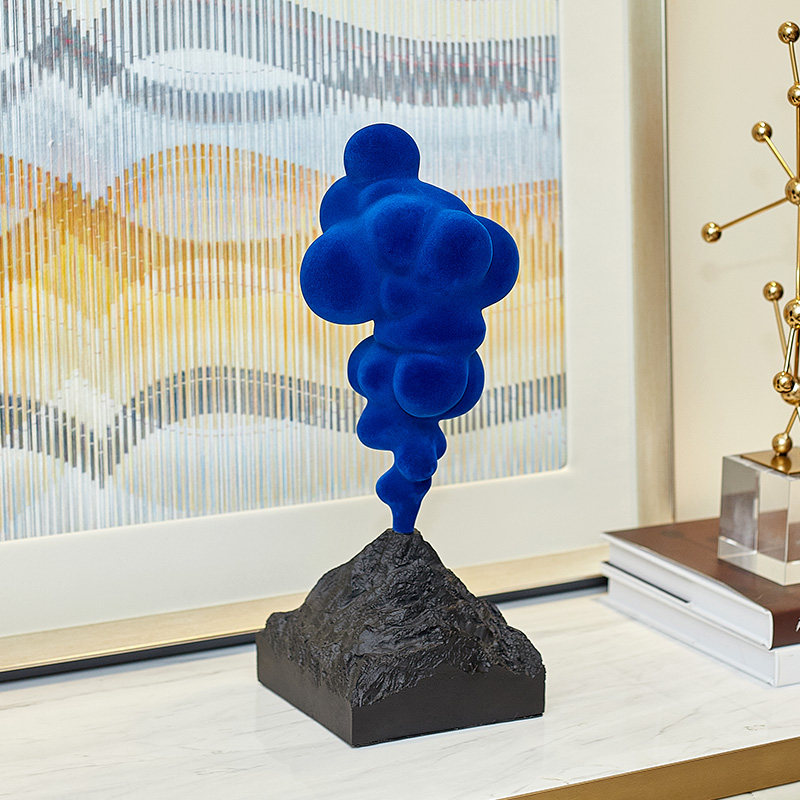 Abstrakcyjna rzeźba w kolorze  – Resin Art Studio recenzja i cena