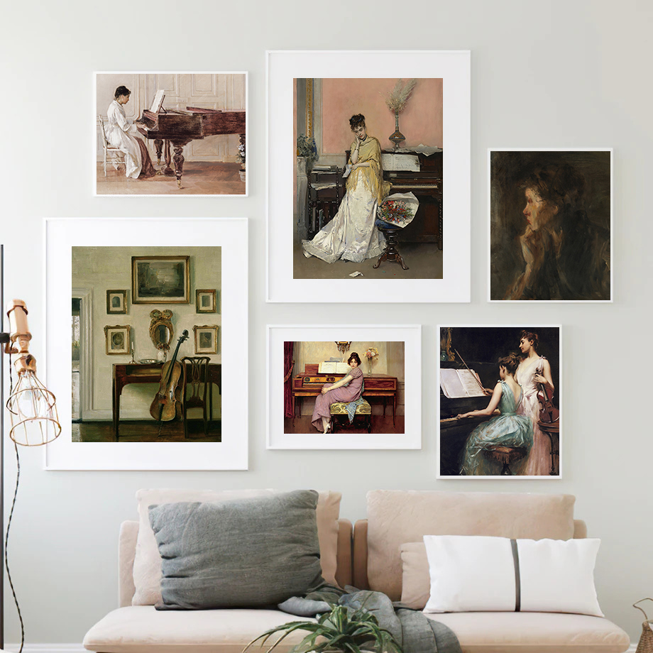 Dziewczyna Czytająca Vintage O – Resin Art On Canvas recenzja i cena