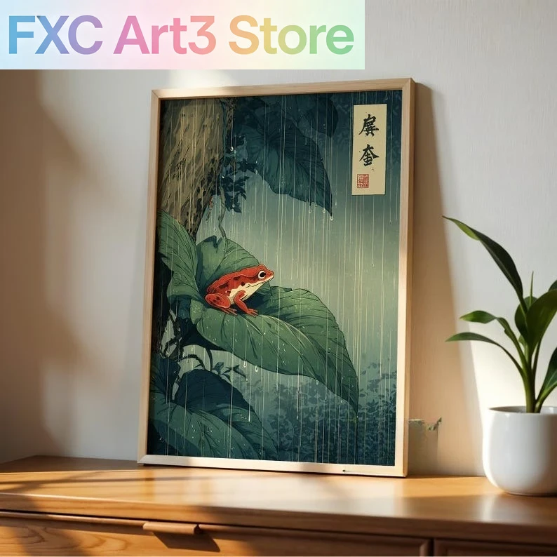 Bezramowa, 1-częściowa japońsk – Resin Art On Canvas recenzja i cena