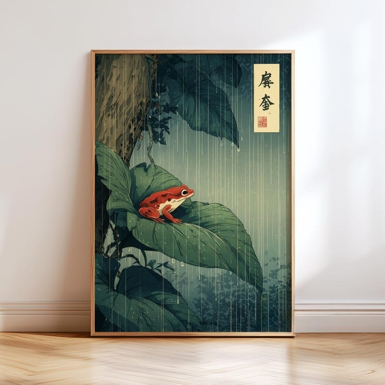 Bezramowa, 1-częściowa japońsk – Resin Art On Canvas recenzja i cena