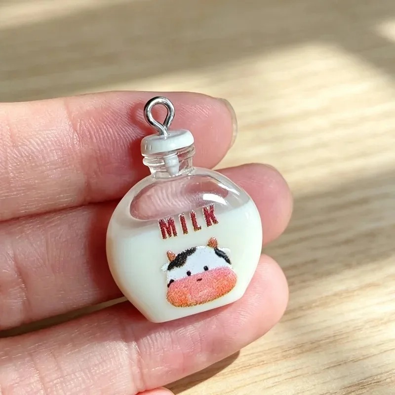 10 szt. Urocze Małe Zawieszki  – Resin Art Bottle recenzja i cena