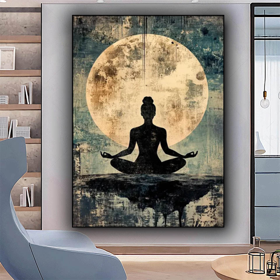 Kobieta medytacja diy diamento – Resin Art Studio recenzja i cena